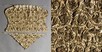 Lot 336 - A rare blackwork gold and silver embroidered...