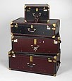 Lot 425 - A Perny of Paris shoe-trunk, 20th century, the...