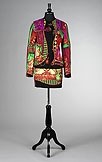 Lot 432 - A Gianni Versace printed wool suit, 1991,...