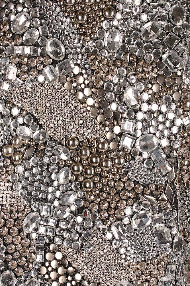 Lot 324 - A Versace Jeans Couture rhinestone encrusted