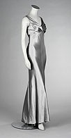 Lot 439 - A Gianni Versace silver satin evening gown,...