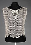 Lot 440 - A Paco Rabanne chain-mail bodice, probably...