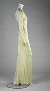 Lot 451 - A Gianni Versace embroidered chiffon evening...