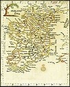 Lot 5 - A rare embroidered map sampler of Ireland, by...