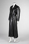 Lot 341 - An fine Azzedine Alaïa black leather double...