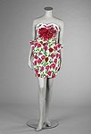 Lot 358 - A Christian Lacroix `rose' cocktail ensemble,...