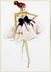Lot 378 - A Christian Lacroix for Jean Patou pale pink...