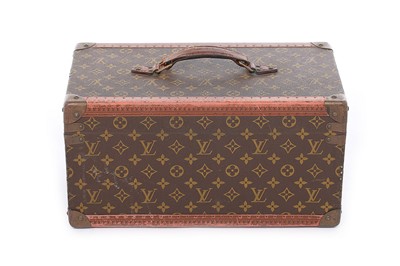 Lot 28 - A Louis Vuitton monogrammed leather vanity...