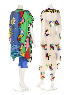 Lot 49 - Three bespoke brightly coloured ensembles and...