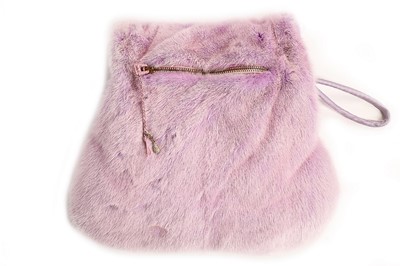 Lot 55 - A lavender swing-style mink coat, probably...