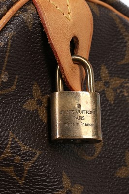 Lot 16 - A Louis Vuitton monogrammed leather speedy,...