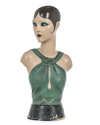 Lot 267 - A Biba cellulose mannequin bust, circa 1969,...