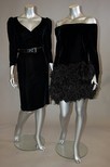 Lot 129 - Jerry Hall's Yves Saint Laurent couture black...