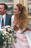 Lot 78 - Jerry Hall's 18th century style ball gown,...
