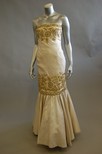 Lot 80 - Jerry Hall's Victor Edelstein ivory wild silk...