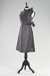 Lot 101 - A stylish Madame Grcharcoal grey moiré...