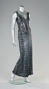 Lot 221 - A Martin Margiela sequin printed silk jersey...