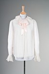 Lot 238 - The chiffon blouse worn by Lady Diana Spencer...
