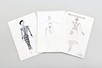 Lot 239 - A group of Emanuel sketches, swatches and...