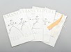 Lot 242 - Elizabeth Emanuel pencil sketches for the...