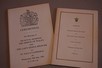 Lot 258 - A Royal wedding Order of Service and a...