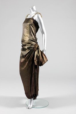 Lot 127 - A Paul Poiret orientalist dress, circa 1922,...