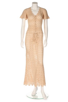 Lot 205 - Audrey Hepburn's Saks Fifth Avenue ecru...