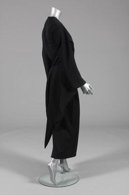 Lot 235 - A Yohji Yamamoto black wool tailcoat, late...