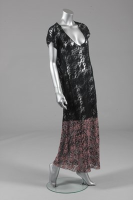 Lot 244 - A Comme des Garçons lace shift dress, early...