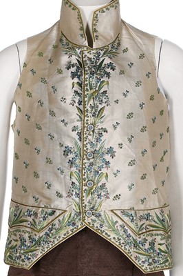 Lot 33 - A good gentleman's court dress, French, circa 1800
