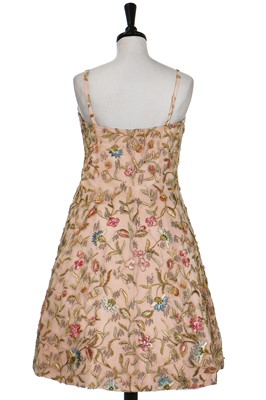 Lot 109 - A fine Balenciaga couture embroidered cocktail dress, Autumn-Winter 1957