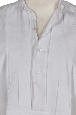 Lot 43 - A gentleman's shirt, 1840-50