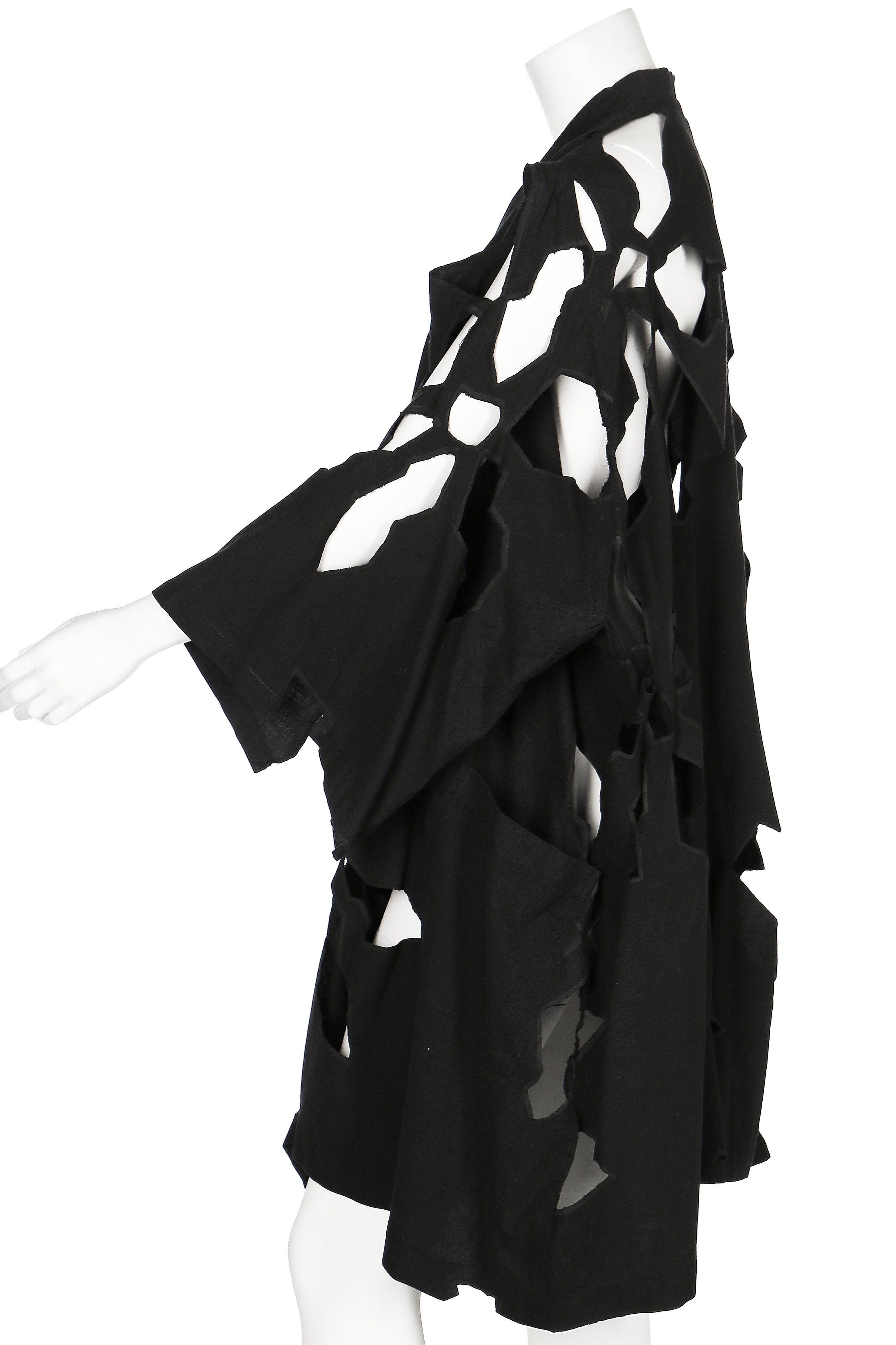 YOHJI YAMAMOTO lambswool kimono sleeve jacket