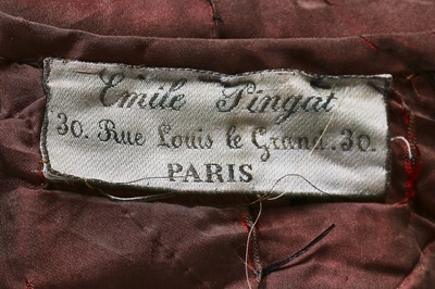 Lot 50 - A fine Emile Pingat visite, circa 1885