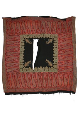 Lot 405 - A woven square shawl (Rumal), Kashmir, 1830s