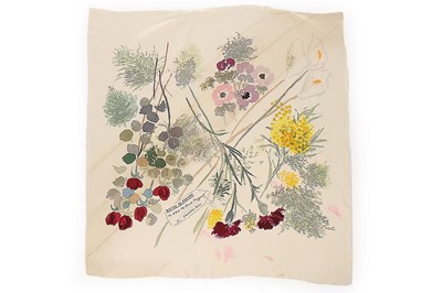 Lot 177 - Princess Margaret's Christian Dior silk scarf,...