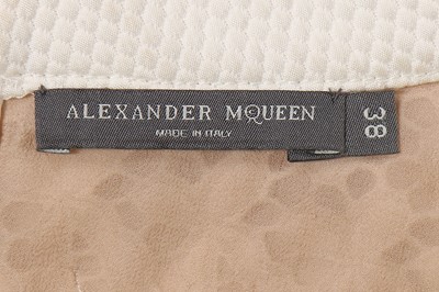 Lot 111 - Alexander McQueen by Sarah Burton white broderie anglaise dress, pre-Fall 2015