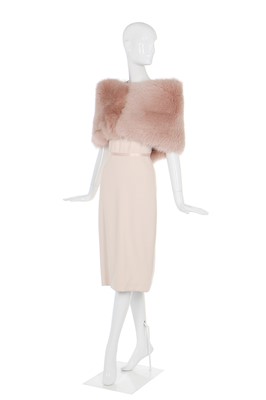 Lot 113 - Alexander McQueen by Sarah Burton pink fox fur stole, pre-Fall 2014
