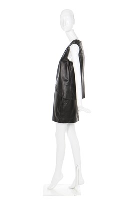 Lot 206 - Alexander McQueen by Sarah Burton black wool crêpe evening gown, Autumn-Winter 2014-15
