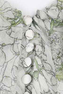 Lot 118 - Alexander McQueen by Sarah Burton floral bias-cut chiffon gown, Spring-Summer 2018