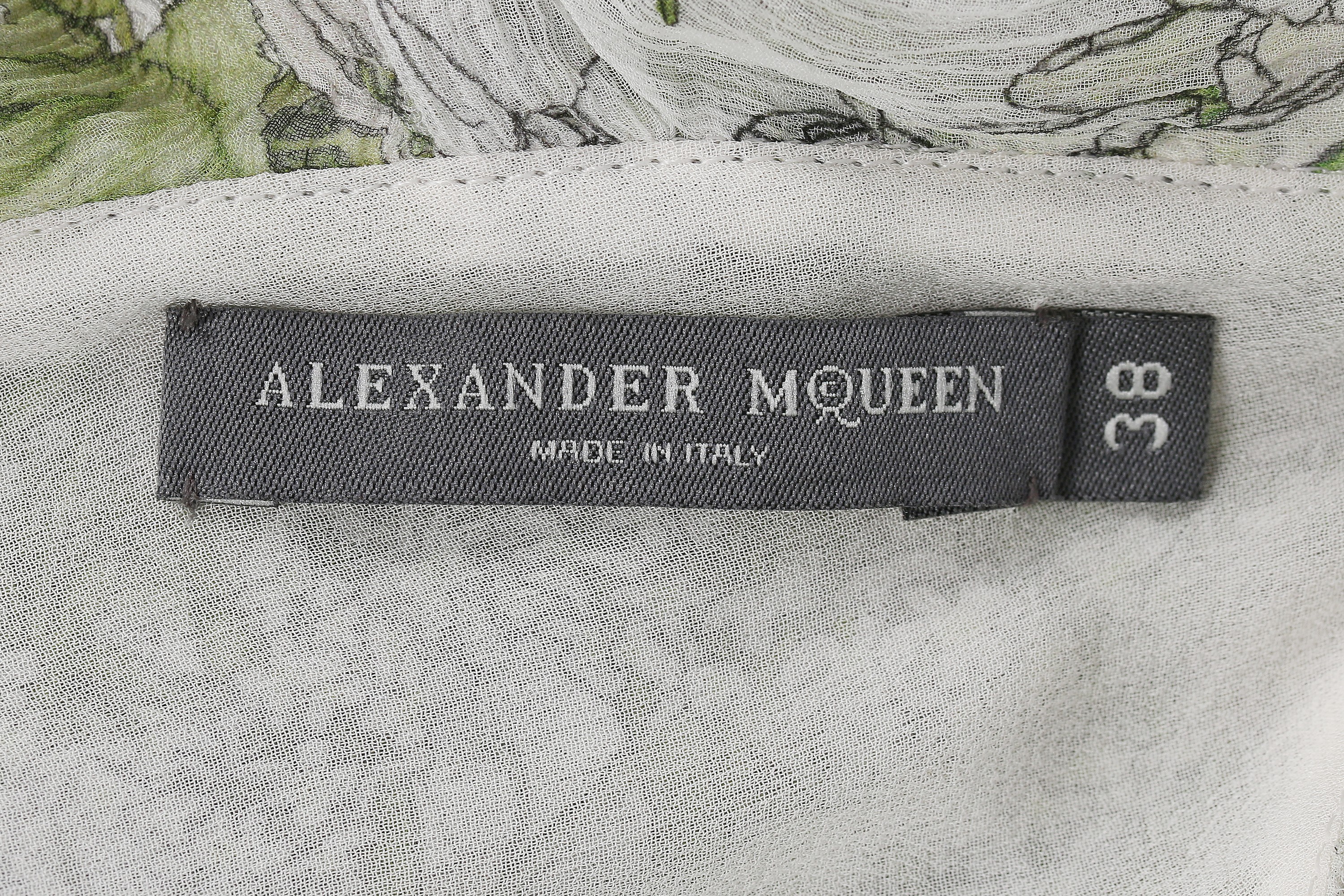 Lot 118 - Alexander McQueen by Sarah Burton floral