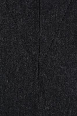 Lot 12 - Alexander McQueen fitted, bias-cut grey wool jacket, 'Joan', Autumn-Winter 1998-99