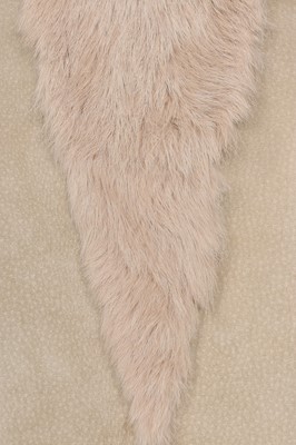 Lot 16 - Alexander McQueen suede and rabbit fur skirt, 'Eshu', Autumn-Winter 2000-01