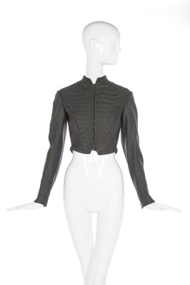 Lot 20 - Alexander McQueen hussar-inspired jacket, 'What a Merry Go Round', Autumn-Winter 2001-02