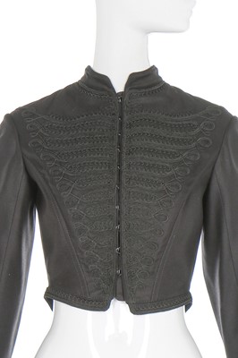 Lot 20 - Alexander McQueen hussar-inspired jacket, 'What a Merry Go Round', Autumn-Winter 2001-02