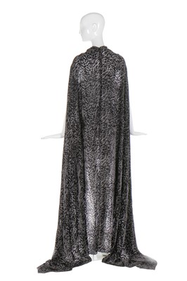 Lot 3 - Alexander McQueen cut velvet evening gown, 'Danté', Autumn-Winter 1996-97