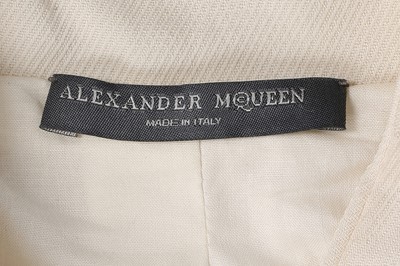 Lot 39 - Alexander McQueen ivory silk/cotton dress, Resort 2006