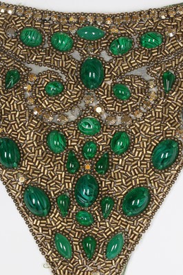 Lot 42 - Alexander McQueen draped green jersey cocktail dress, 'Neptune', Spring-Summer 2006