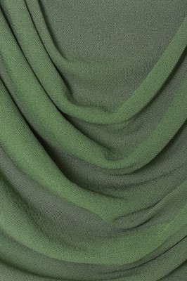 Lot 42 - Alexander McQueen draped green jersey cocktail dress, 'Neptune', Spring-Summer 2006