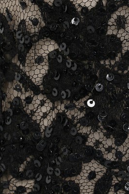 Lot 43 - Alexander McQueen black lace jumpsuit, 'Widows of Culloden', Autumn-Winter 2006-07